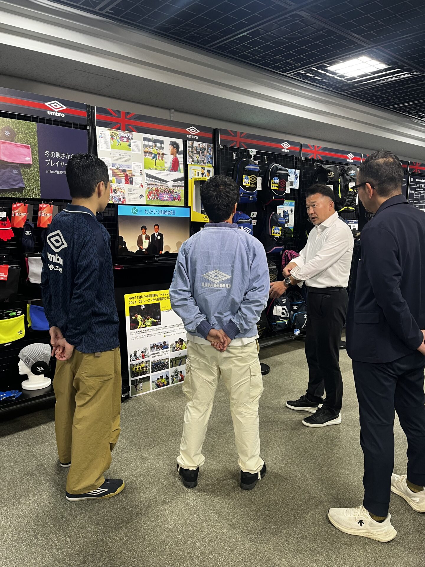 【デサント様訪問】